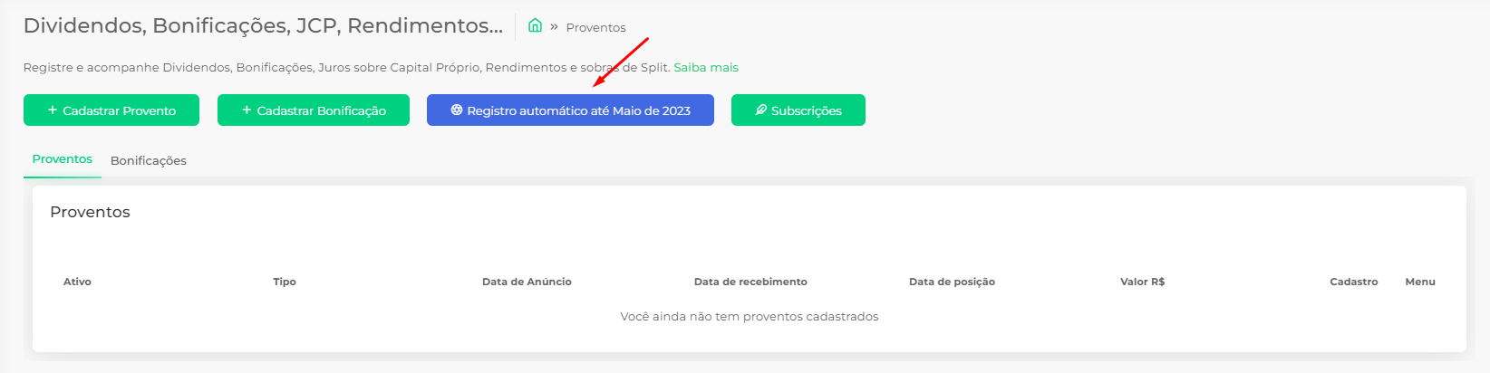 Proventos