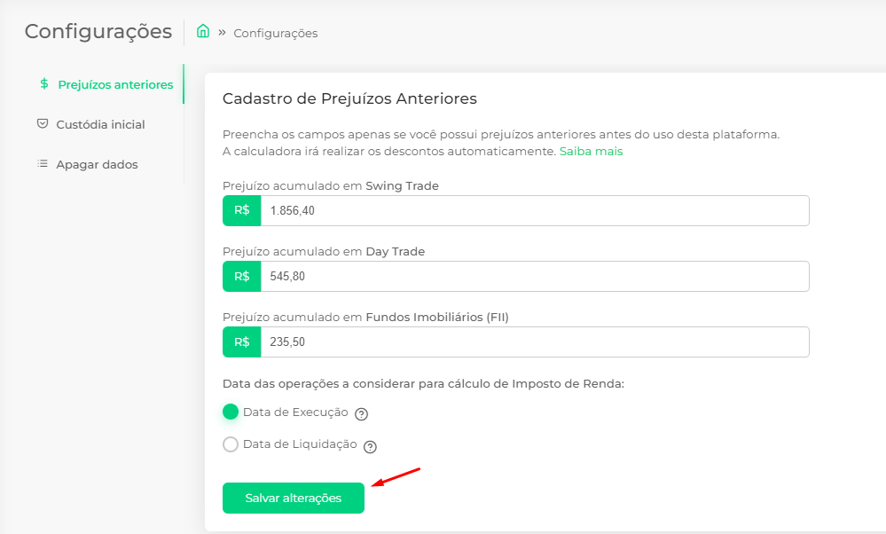 Prejuizos
